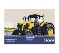 Tractor 1000 Pieces Ink And Wash Jigsaw Puzzles For Adults Family Challenge Toys Stress Relieving Entertainment Cultivate The Spirit of Teamwork for Men, Women, Elders, Seniors 38x26cm/1000pcs