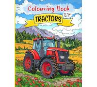Tractor Adventures: 50-Page Colouring Book for Kids Ages 3+ |: Fun and Educational Tractor Colouring Pages (Colouring Adventures | 50-Page Colouring Books For Kids Aged 3+)