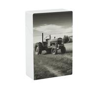 Tractor Agriculture Tranquil Cigarette Case Portable Novelty Cigarette Packing Box Crush Proof Waterproof Cigarette Box Novelty Gifts for Friend