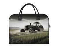 Tractor Agriculture Tranquil Duffel Bag Lightweight Travel Gym Bags Large Capacity Tote Bag for Daily Storage Works Trips