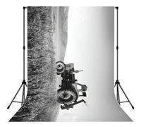 Tractor Agriculture Tranquil Print Photo Studio Background 5x7ft Soft Photo Backdrop Curtain For Studio Content Creator Equipment