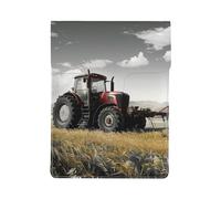 Tractor Agriculture Tranquil Printed Laptop Sleeve Bag 13-Inch - Leather Laptop Sleeve Case Shockproof Protective Computer Cover Bag