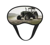 Tractor Agriculture Tranquil Sleep Mask for Side Sleeper, Light Blocking Night Masks for Sleeping Eye Mask for Women Men Eye Cover Soft Comfortable Eye Shade for Travel, Nap