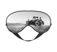 Tractor Agriculture Tranquil Soft Sleep Mask Adjustable Strap Light Blocking Reversible Comfortable Night Mask