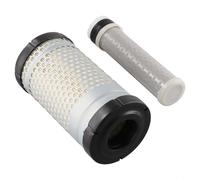 Tractor Air Filter Kit Compatible with For New For Holland TC18 TC21 TC23DA TZ24DA, Engine Breather Element and Safety Filter Replacement for P500260 P903550 6C06099414, Heavy Duty Dust Protection