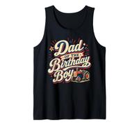 Tractor Boy Birthday Farmer Dad Farm Tank Top