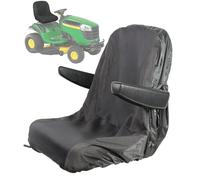 Tractor Chair Cover, High Performance Fabric Packaging, Storage Bag Adjustment, Padded Protective Layer with Elastic Edges for Grass Machine Comfort, Weatherproof Cushion Shield in Workshop Field