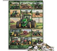 Tractor Collage Jigsaw Puzzles for Adults 2000 Piece Puzzle, Pattern Assembly Fun at Home Activities, Birthday Present,Travel Gifts (70x100cm)