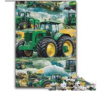 Tractor Collage Jigsaws Puzzles 2000 Pieces for Adults Gifts, Educational Games DIY Toys with Matching Poster And Trivia Sheet for Age 14+ (70x100cm)