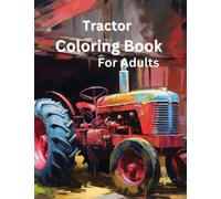 Tractor Coloring Book for adults