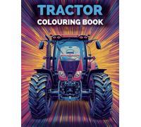 Tractor colouring book