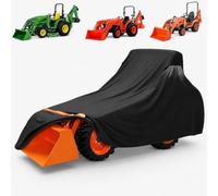 Tractor Cover for John Deere 6R 130 2012-2026 | Woven Oxford material; Coverage for hood, seat and loader; For tractor parking outdoors and storage between jobs