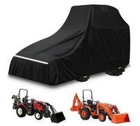 Tractor Cover Large,600d Oxford Cloth For John Deere 1,2,3 Series 1025r 2320 2720 3520, Kubota And Mahindra With Backhoe,Waterproof Uv Resistant & Dustproof, (189 L X 76 W X 86 H In)