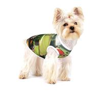 Tractor Farm Pattern Print Lightweight Tank Top for Dogs Dog Shirts for Small Dogs Stretchy T Shirts Sleeveless Vest