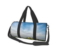 Tractor Farm Printed Canvas Travel Duffel Bag - Gym Sports Bag with Large Capacity for Weekend Business Travel
