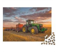 Tractor Farming Equipment-1 Jigsaw Puzzles Puzzle for Adults Kids. 1000 Piece Impossible Challenge Toy Educational Game Home Decoration for Adults& Kids Age 14 Years Up 70x50cm/1000pcs