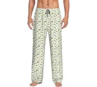 Tractor Farming Men'S Pajama Pants Loose Leisure Loungewear Lie In Bed Sofa With Pockets Elastic Waist
