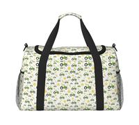 Tractor Farming Printed Hand-Held Travel Bag, Personal Belongings, Sports and Fitness Bag, Long-Distance Travel