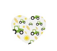 Tractor Farming Printing 10 Pcs Car Air Fresheners Cards For Scented Hanging Sheets For Bathroom With Rope