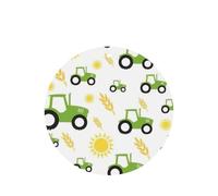 Tractor Farming Printing 10 Pcs Car Air Fresheners Cards For Scented Hanging Sheets For Bathroom With Rope