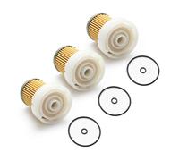 Tractor Fuel Filter 6A320-59930 Replacement 3 Pack Diesel Fuel Filter with Pleated Filter Media and O-Ring Seal for Kubota Equipment