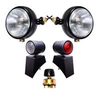 Tractor Headlights Butler with Light Switch Assemblies 12v Bulbs Compatible With David Brown 700 800 900 1200 1400 Massey Ferguson 35 35X 65 765 Compatible With Case/IH Tractor B275 B250 B414 B444
