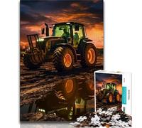 Tractor Implements 1000 Piece Jigsaw Puzzles,Challenging To Complete But Fun And Humorous Birthday Present,Gifts,Wall Art 38x26cm