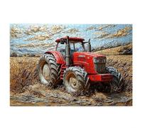 Tractor Jigsaw Puzzles for Adults 1000, 1000 piece Jigsaw Puzzles for Adults, Challenging Wooden Jigsaws Puzzle for The Whole for Women, Puzzle for Home Decor, Gifts for Women, Theme: Landscape B-24