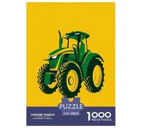 Tractor Jigsaw Puzzles Puzzle for Adults Kids. 1000 Pieces Great Gifts Challenge Toy Educational Game Home Decoration for Adults& Kids Age 14 Years Up 38x26cm/1000pcs