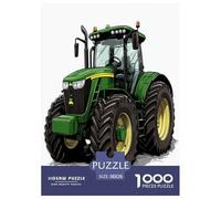 Tractor Jigsaw Puzzles Puzzle for Adults Kids. 1000 Pieces Great Gifts Challenge Toy Educational Game Home Decoration for Adults& Kids Age 14 Years Up 38x26cm/1000pcs
