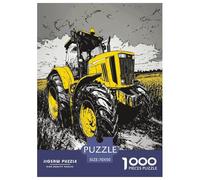 Tractor Jigsaw Puzzles Puzzles for Adults Kids. 1000 Pieces Great Gifts Challenge Toy Educational Game Home Decoration for Adults& Kids Age 14 Years Up 70x50cm/1000pcs