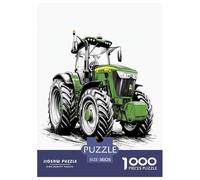 Tractor Jigsaw Puzzles Puzzles for Adults Kids. 1000 Pieces Impossible Challenge Toy Educational Game Home Decoration for Educational Games Gifts 38x26cm/1000pcs