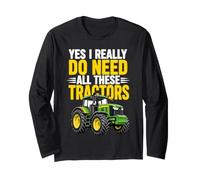 Tractor Lover Farm Tractors Farmer Long Sleeve T-Shirt