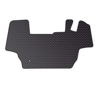 Tractor Mat - Fendt 700 Series (AA17) - Black Standard Rubber | Waterproof Tractor Floor Mat, Fitted With Anti Slip Backing, Edged With Black Nylon Binding - 1Pc Floor Mat Only