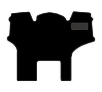 Tractor Mat - VAL TRAA T Series (AA23) - Black Super Luxury Carpet | Tractor Floor Mat, Fitted With Granulated Backing, Edged With Black Nylon Binding - 1Pc Floor Mat Only