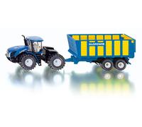 Tractor New Holland with Silage Wagon 1:50 Model 1947 SIKU