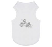 'Tractor' Pet Dog/Cat T-Shirt (PT00078596)