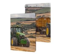 Tractor Pulling An Trailer Cute Tablet Case Compatible with iPad