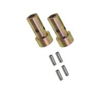 Tractor Quick Hitch Adapter Bushings with 4 Roll Pins Compatible with Category 1 3-point Hitch Tractors Replace TK95029 2PK