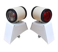 Tractor Rear Lights Butler Style Light Set with Brackets for Massey Ferguson Tail Lights 135 150 202 204 20C 2135 2200 230 235 245 35 35x 400 4500