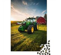 Tractor, Red Barn 38x26cm/1000pcs Erwachsenenpuzzle - Erwachsenenpuzzle DIY-Puzzlespielzeug