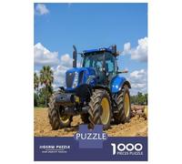 Tractor Rural Landscape 1000 Piece Jigsaw Puzzle Jigsaw Puzzle for Adults Paper Relaxing Focus Gift 38x26cm/1000pcs
