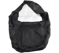 Tractor Seat Cover for Ride-On Lawn Mowers - Waterproof Cotton-Polyester Cover with Elastic Hem & Back Pockets, Fits Most Agricultural Tract(Gray)