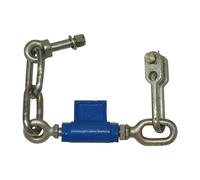 Tractor Stabilizer Check Chain Assembly (2 Link Ford New Holland 3 Point Hitch Sway Chains)