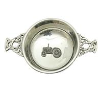 Tractor TE20 Pewter Knot Band Quaich Bowl Scottish Quaich 375