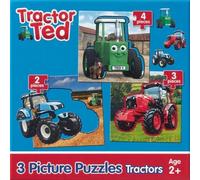 Tractor Ted 3 Picture Puzzles Tractors : Perfect first farming puzzle