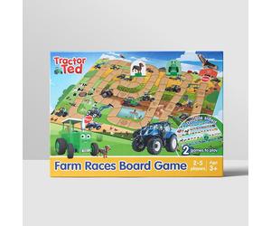 Tractor Ted Farm Races Board Game