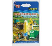 Tractor Ted Magic Painting Book - Diggers: Reusable Mess Free Children painting book: 3 (Magic painting books)