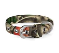 Tractor Theme Dog Collar Adjustable Soft and Comfortable Puppy Collars with Metal Buckle Pet Collar for Small Medium Pet