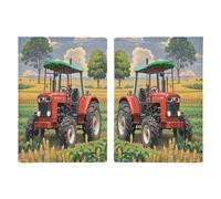 Tractor Theme Passport Holder Personalized Passport Wallet for Women Men Travel Document Organizer Holder